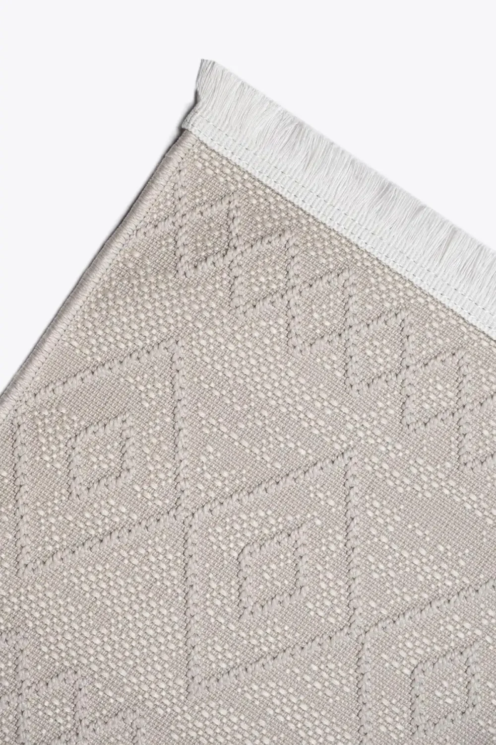 Simba SM01 White Modern Sisal Carpet - Image 2